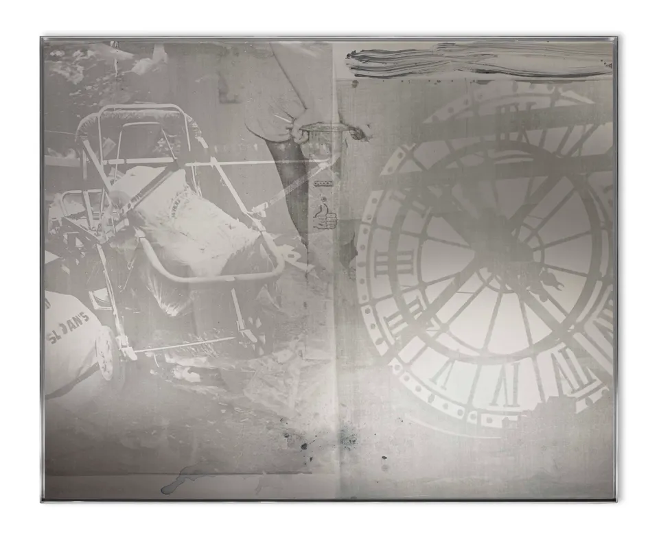 ROBERT RAUSCHENBERG, Time Scan (Phantom)