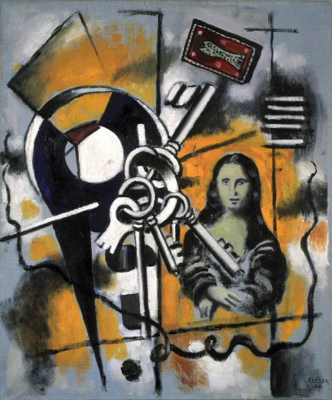 Fernand Léger, La Joconde aux clés (1er état)