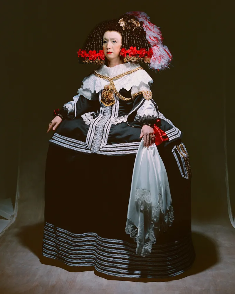 Yasumasa Morimura, Living in the realm of the painting (The queen)