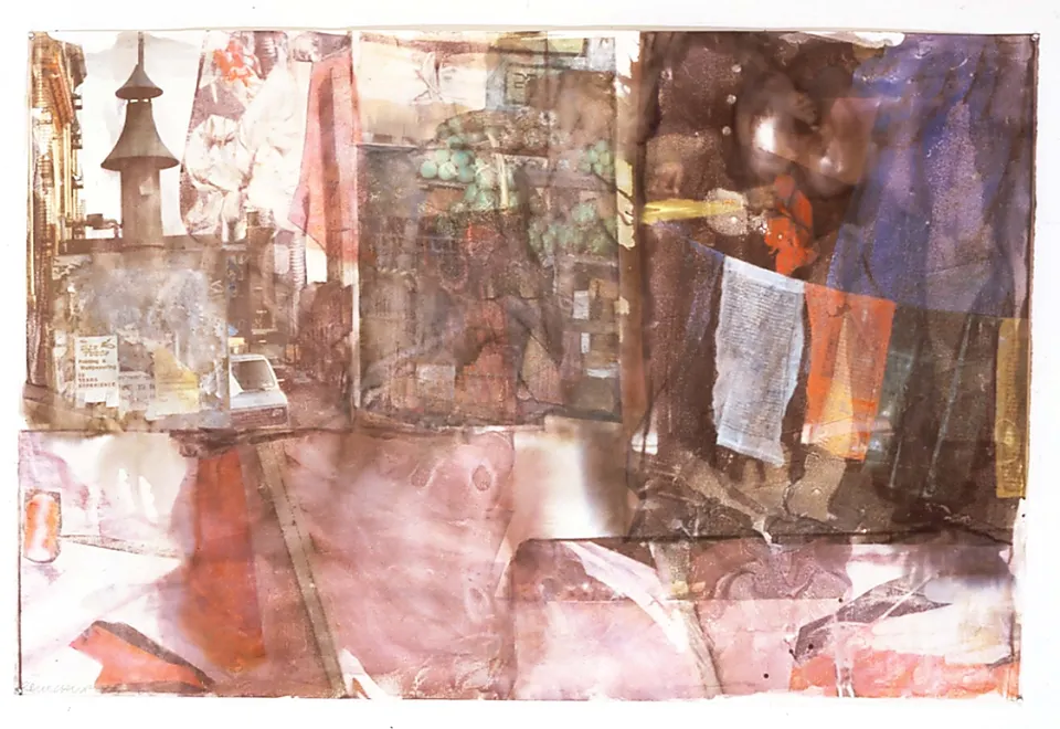 ROBERT RAUSCHENBERG, Silk Touch (Anagram)