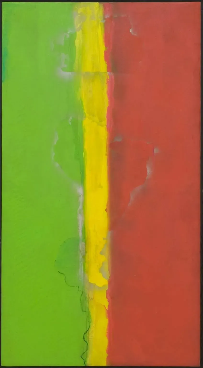 Frank Bowling, Who's Afraid of Barney Newman