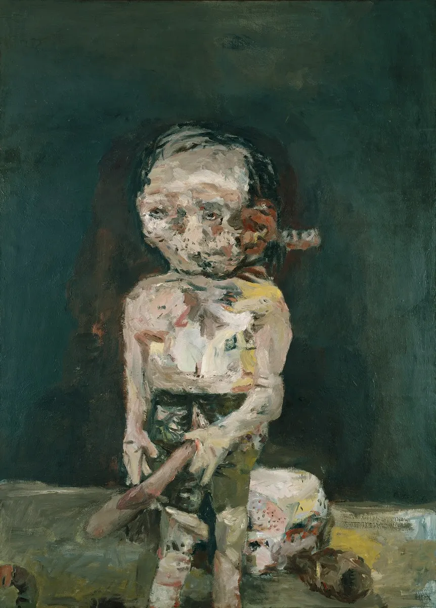 GEORG BASELITZ, Die große Nacht im Eimer (The Big Night Down the Drain)