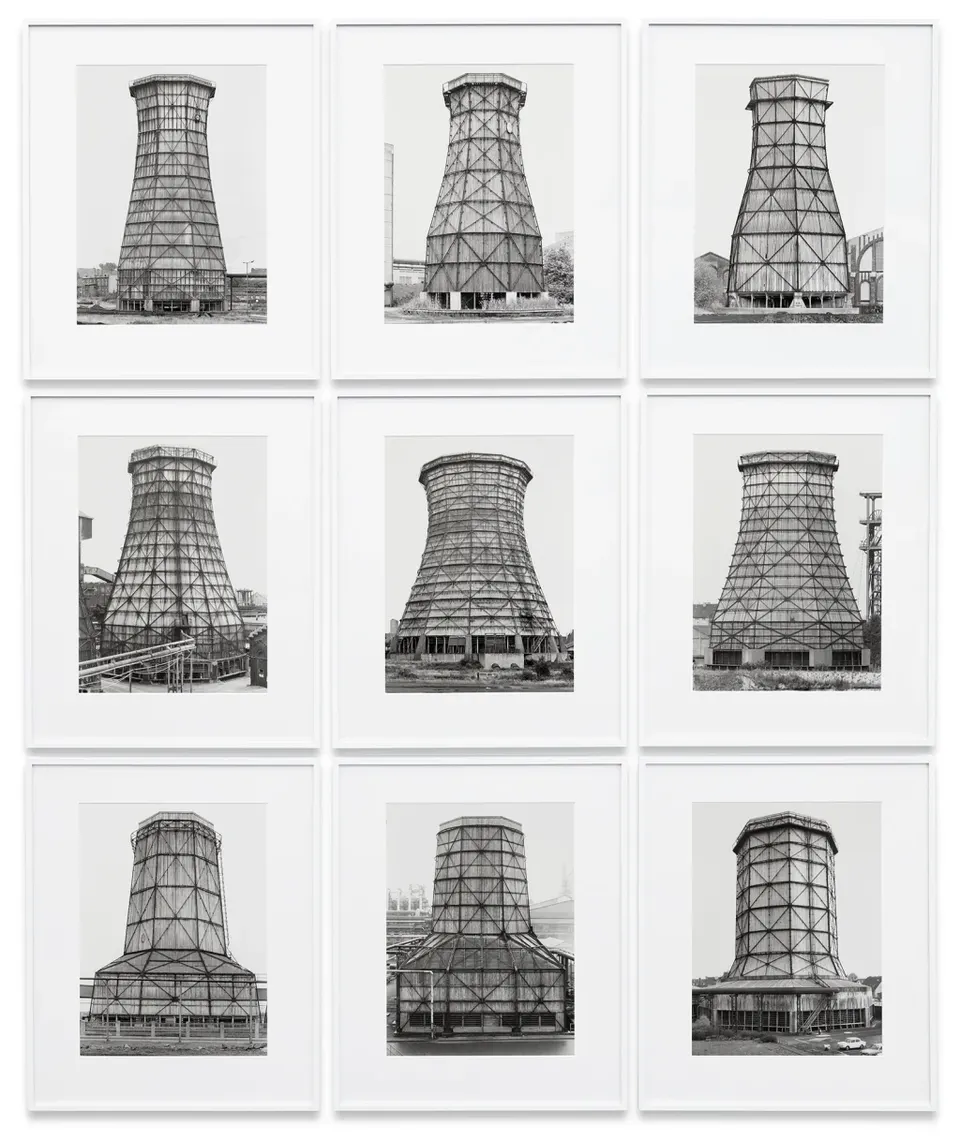 Bernd & Hilla Becher, Cooling Towers