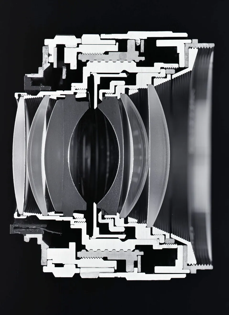 Christopher Williams, Adapted For Use: Untitled Focal length: 180mm Aperture: f/5.6 Image ratio: 2:1 Distance lens to focal plane: 27cm Distance film layer to focal plane: 81cm Bellows extension: 36cm Depth of field: 1.932mm Studio Rhein Verlag, Düsseldorf August 13, 2016 2019