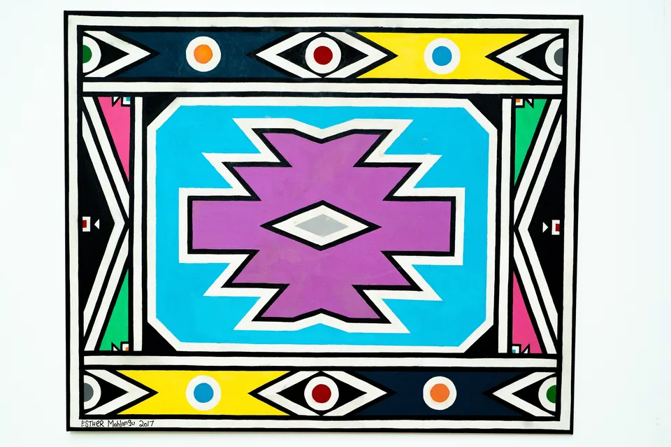 Dr. Esther Mahlangu, Ndebele Abstract