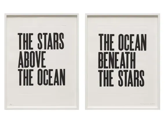David Austen, THE STARS ABOVE THE OCEAN THE OCEAN BENEATH THE STARS