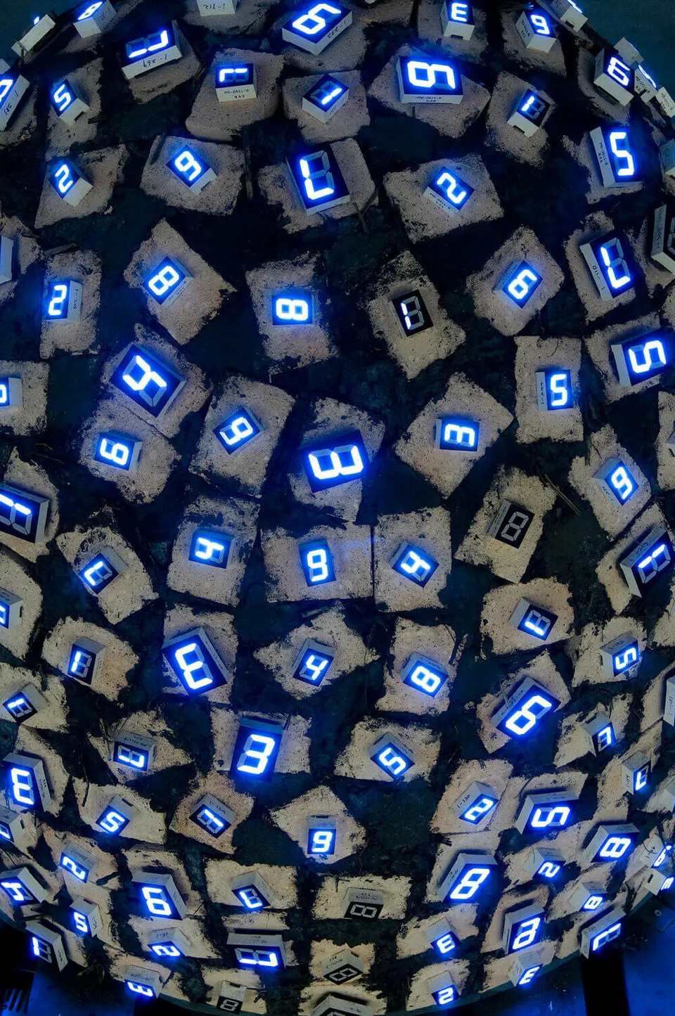 Tatsuo Miyajima, Pile up Life no. 1 - Katrina