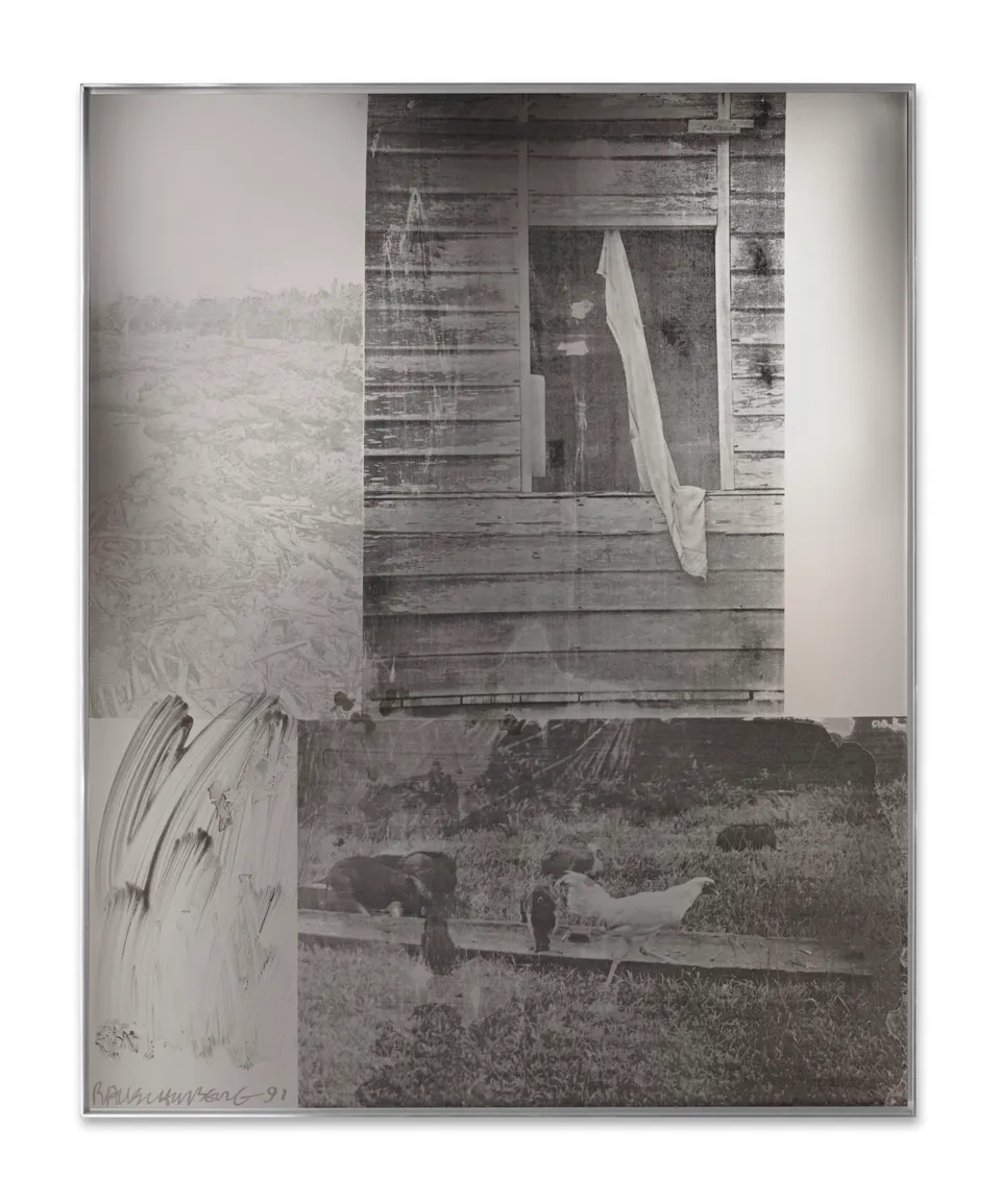 ROBERT RAUSCHENBERG, Marsh Haven (Phantom)