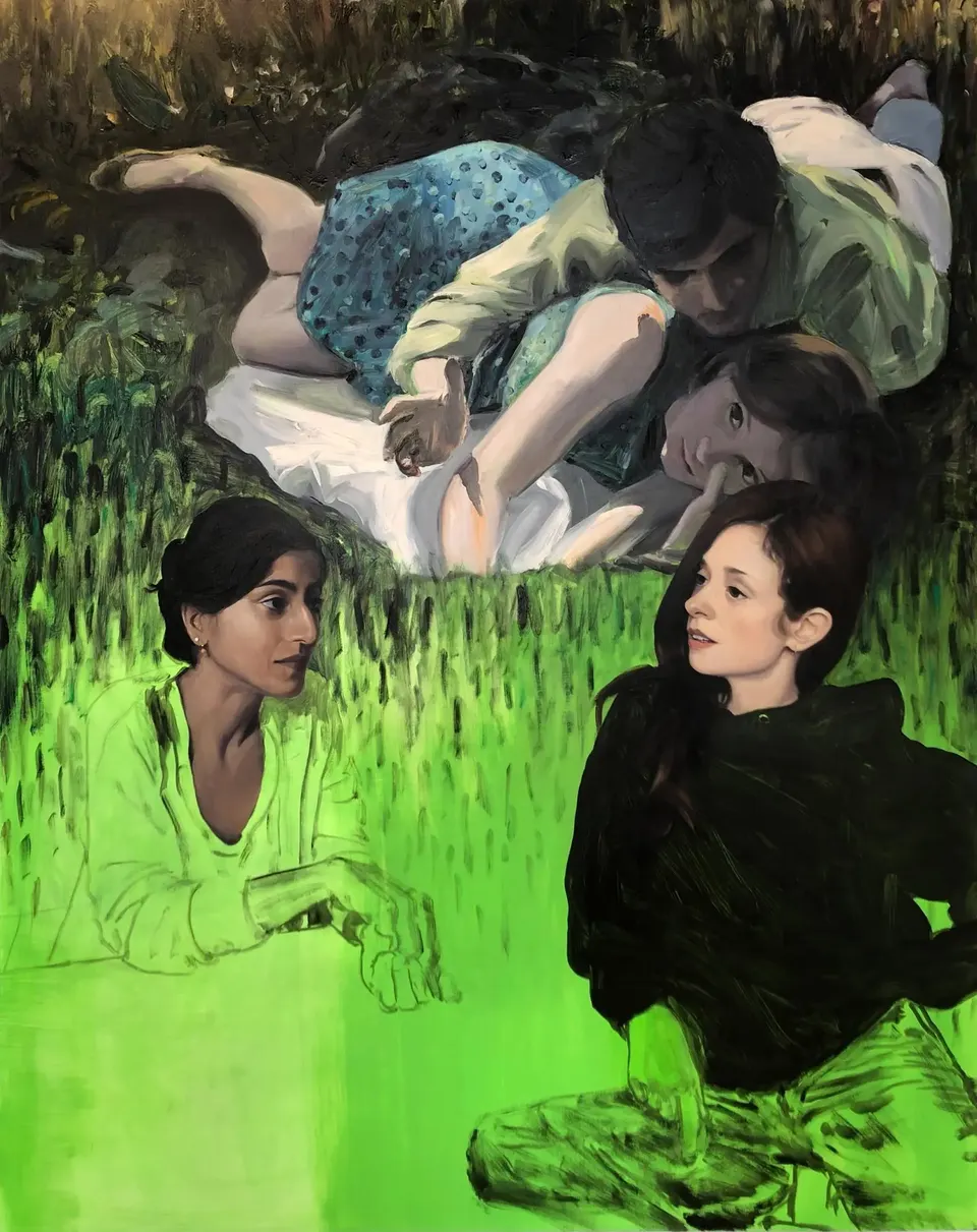Jenna Gribbon, Two women having a conversation about Agnes Varda