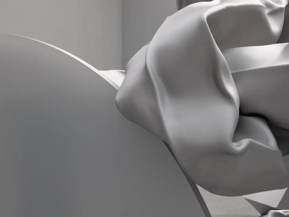 Carol Bove, Vase Face I / The Ascent to Heaven on a Dentist’s Chair (detail)