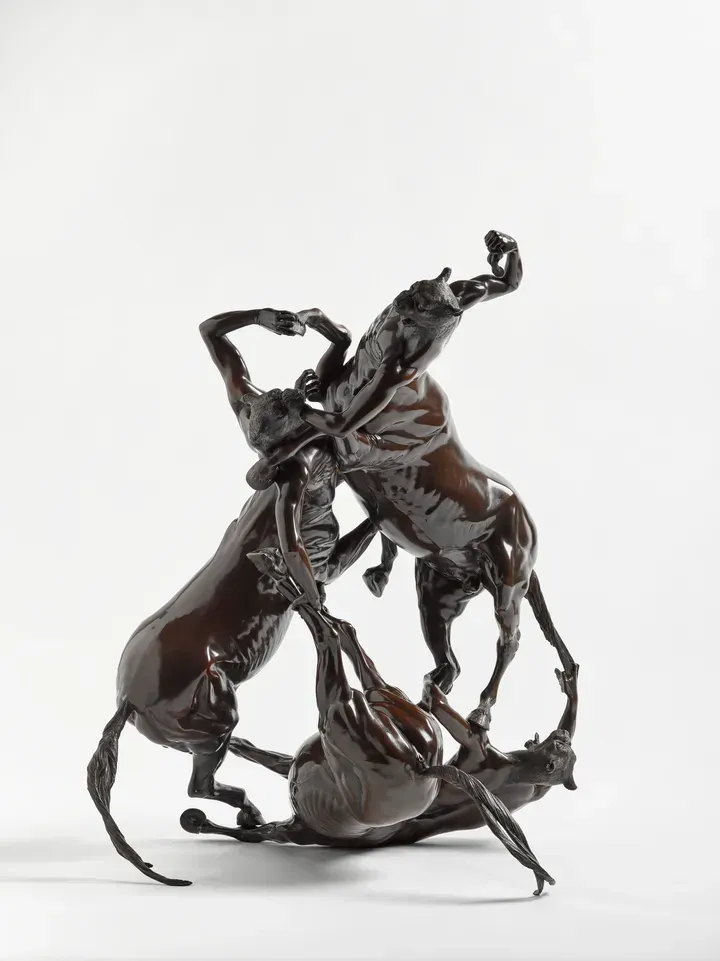 Raqib Shaw, Centaur Trio