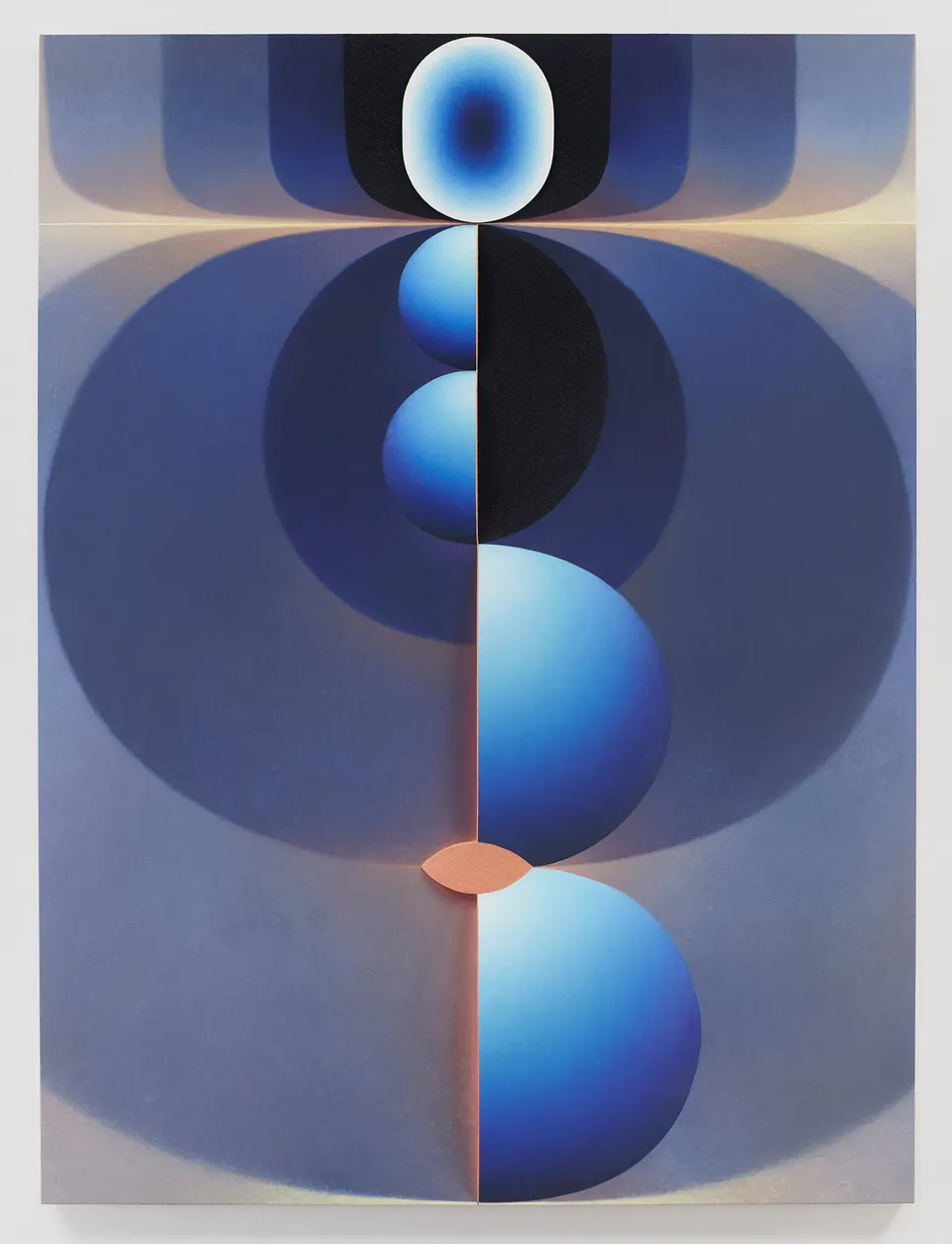 Loie Hollowell, Standing in Blue