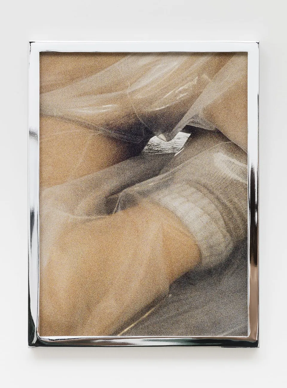 Talia Chetrit, plastic/sock
