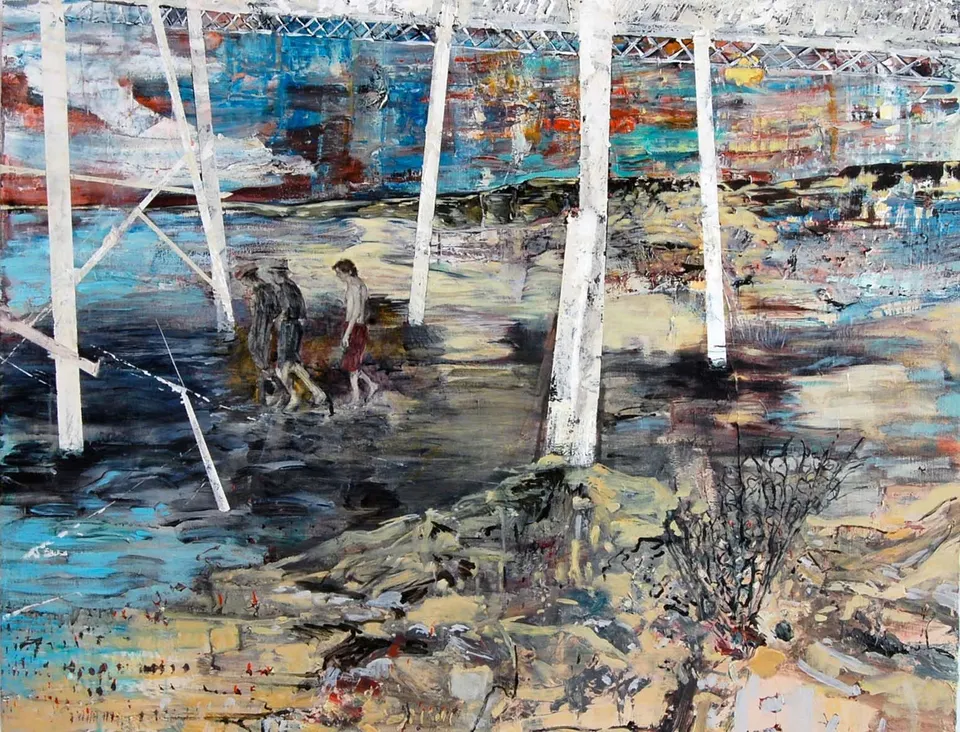 Hernan Bas, The Ghost of the Old Pier Still Cast a Shadow