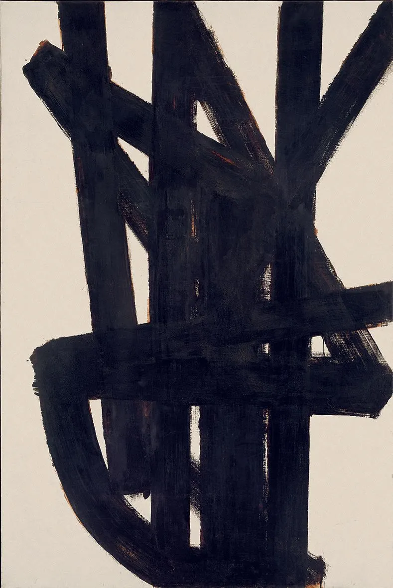 Pierre Soulages, Peinture 193,4 x 129,1 cm, 1948-1948