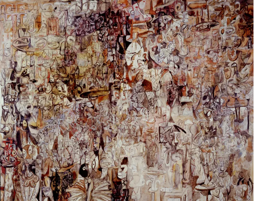 George Condo, Dancing to Miles