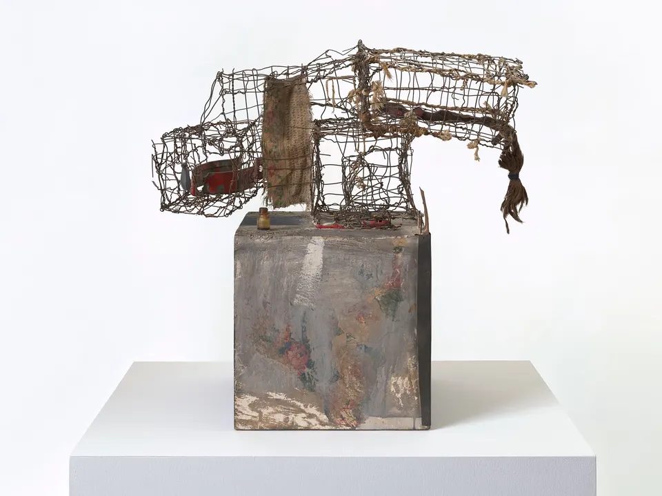 ROBERT RAUSCHENBERG, Three Traps for Medea