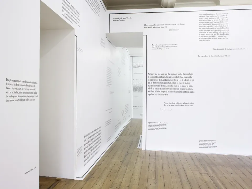Joseph Kosuth, 'The Mind's Image of Itself #3'