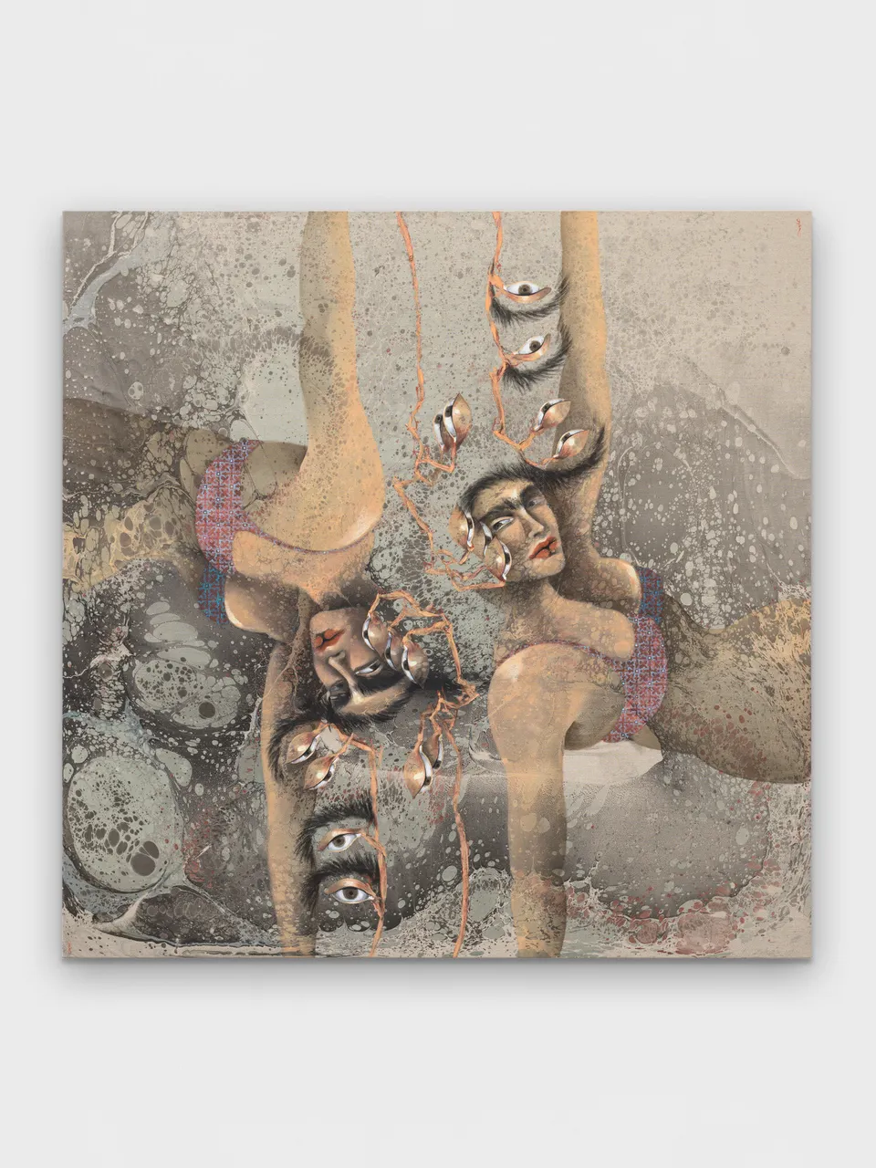 Hayv Kahraman, Mirrored Eyebrow Plants