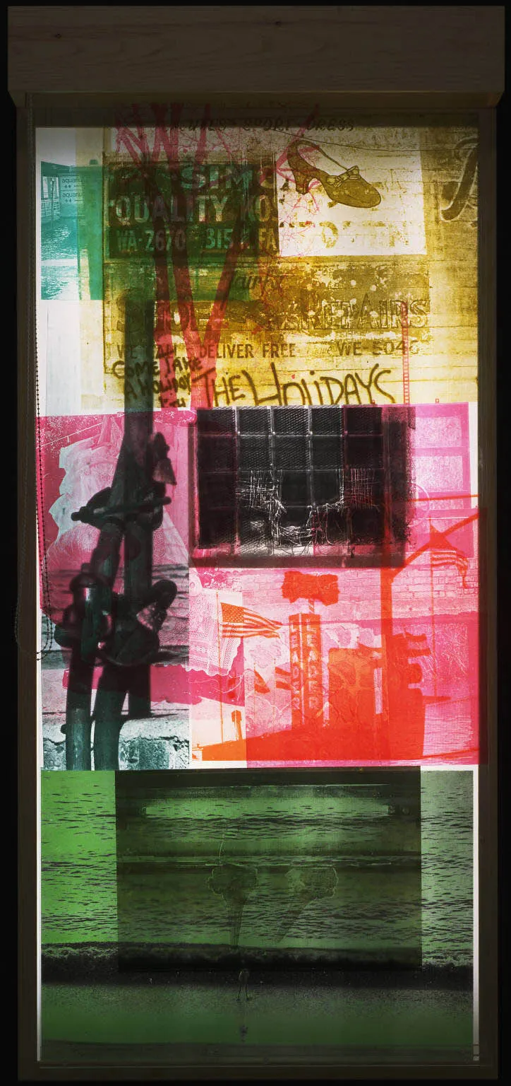 ROBERT RAUSCHENBERG, Sling-Shots Lit #1