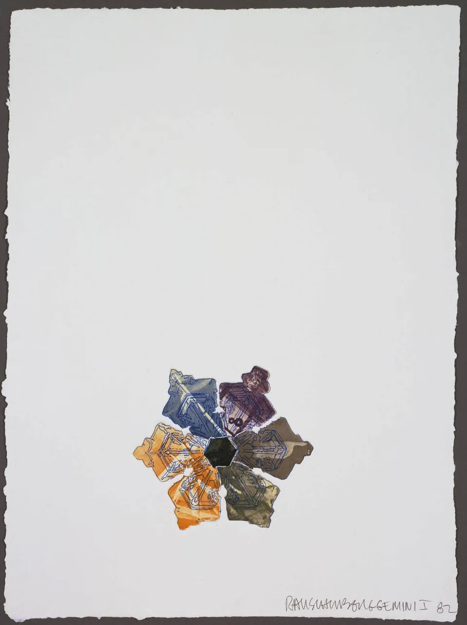 ROBERT RAUSCHENBERG, L.A. Flakes - 400’ and Rising