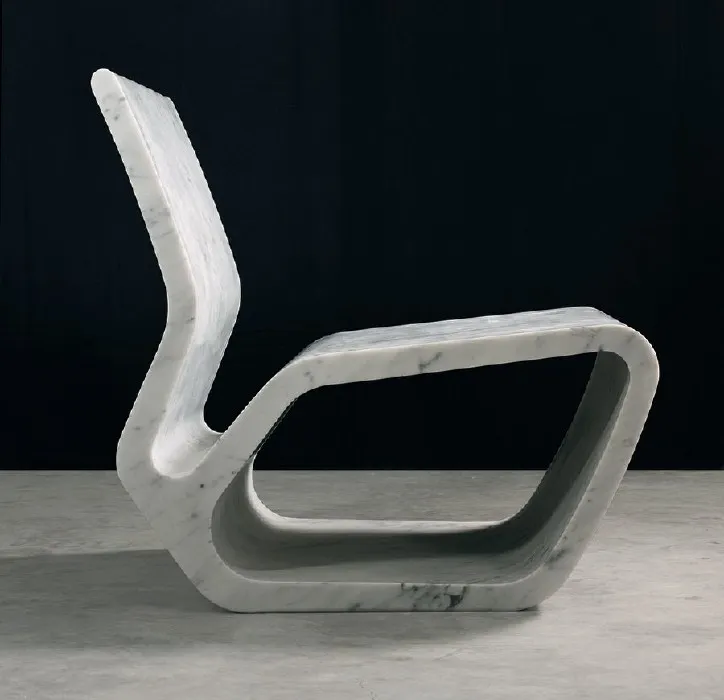 Marc Newson, Extruded Chair (white)