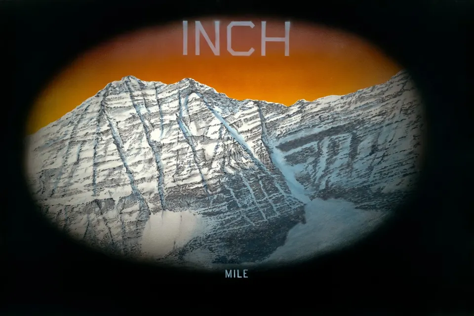 Ed Ruscha, Inch Mile