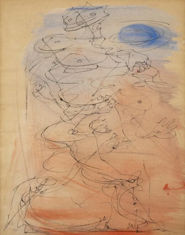 André Masson, Figure - Dessin automatique