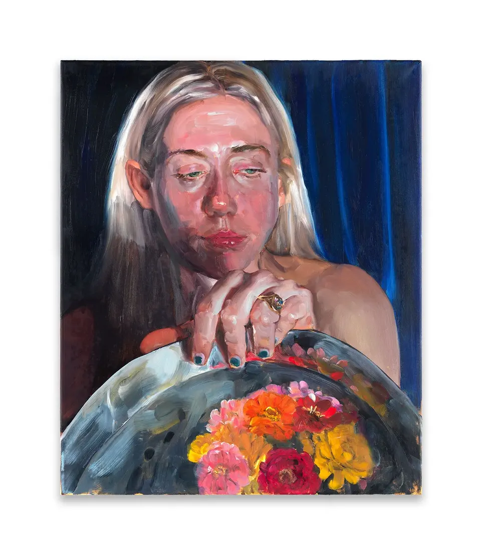 Jenna Gribbon, Angled to reflect some flowers