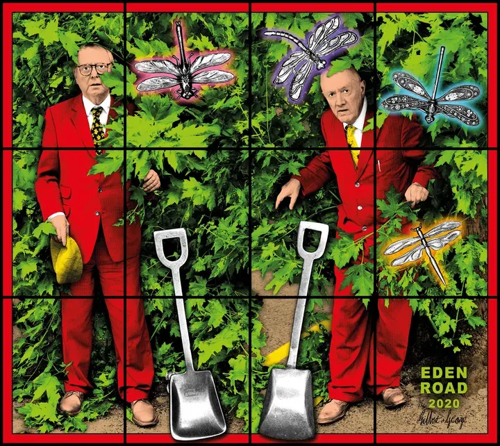 GILBERT AND GEORGE, EDEN ROAD