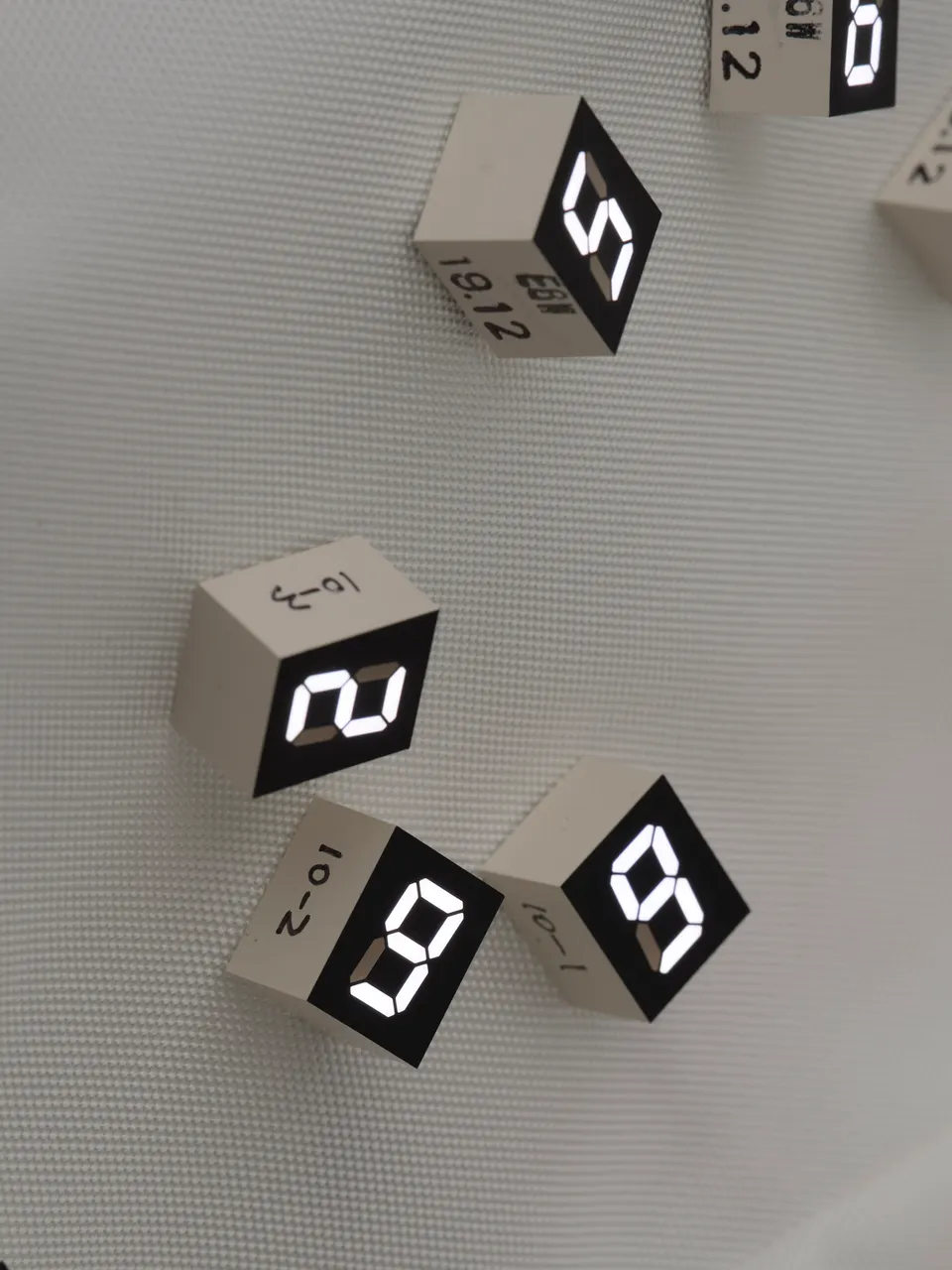 Tatsuo Miyajima, Unstable Time S - no.10, 2020