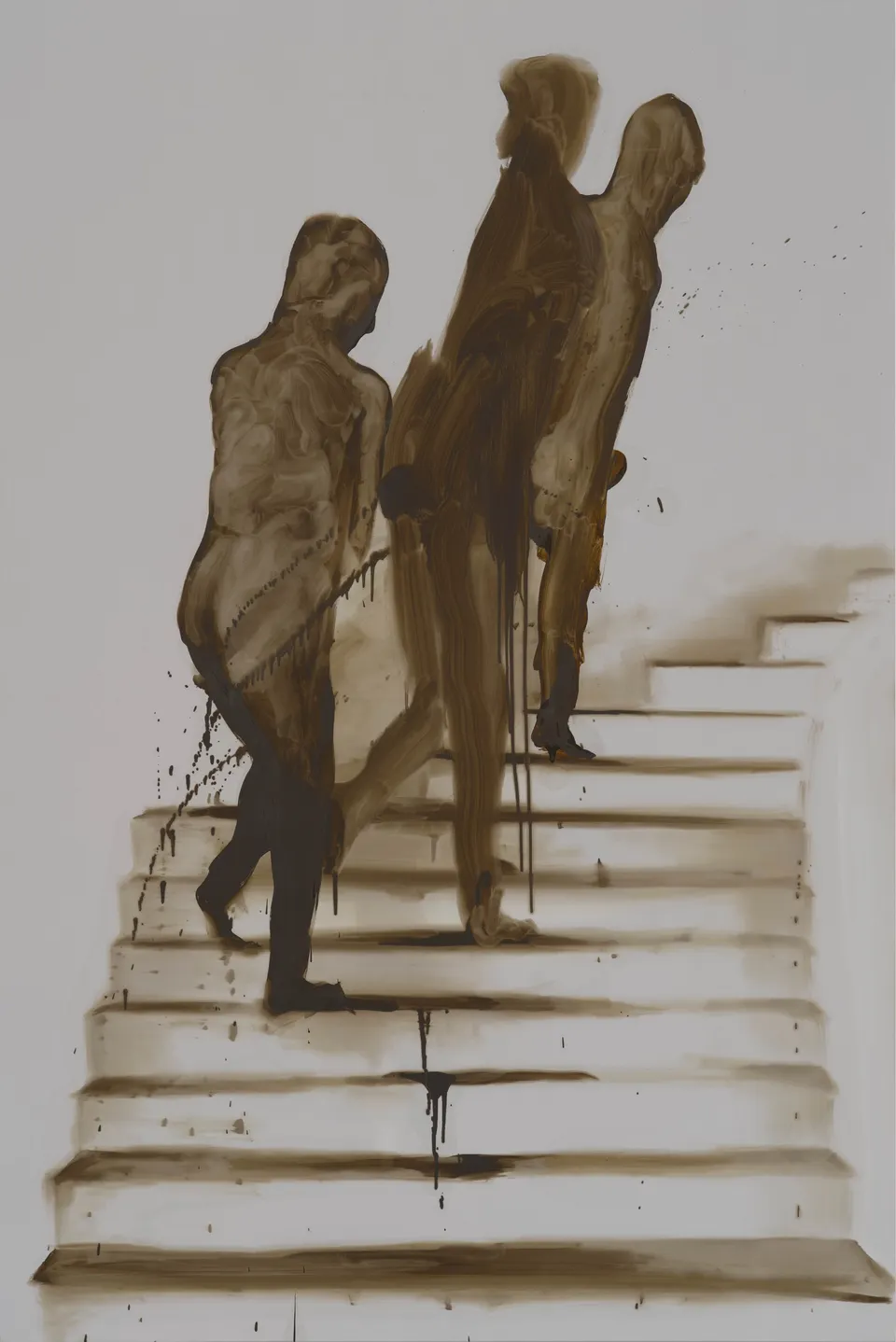 Tala Madani, Tala Madani Shit Mom Ascending a Staircase (Motion Study)