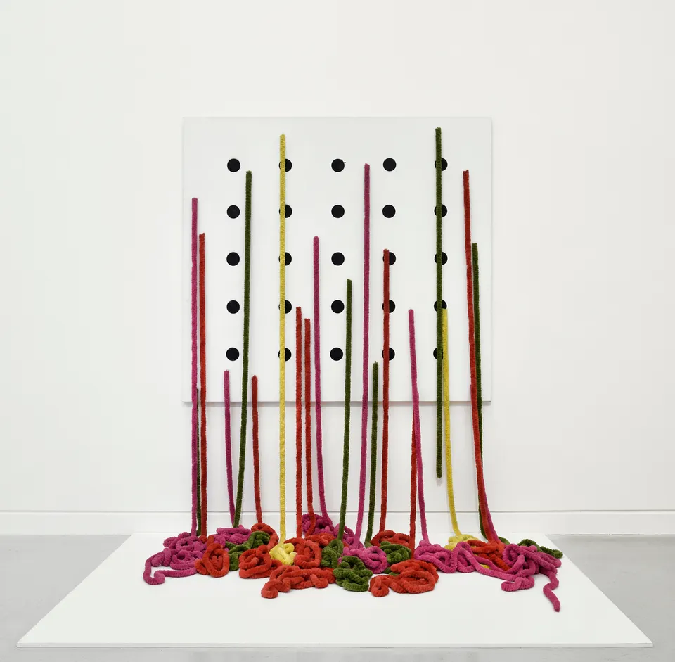 John Armleder, Furniture Sculpture #268