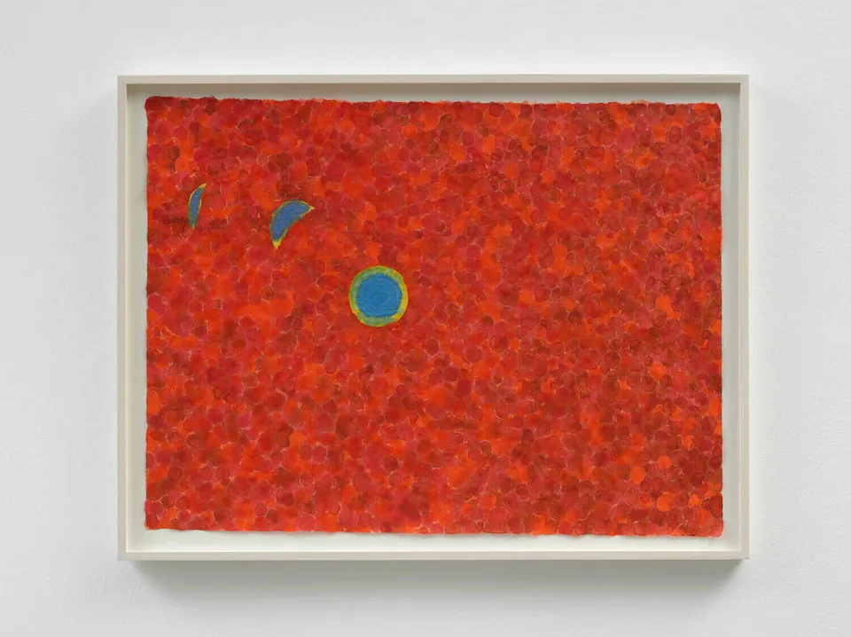 Spencer Finch, After image of the sun (Winter sunset)