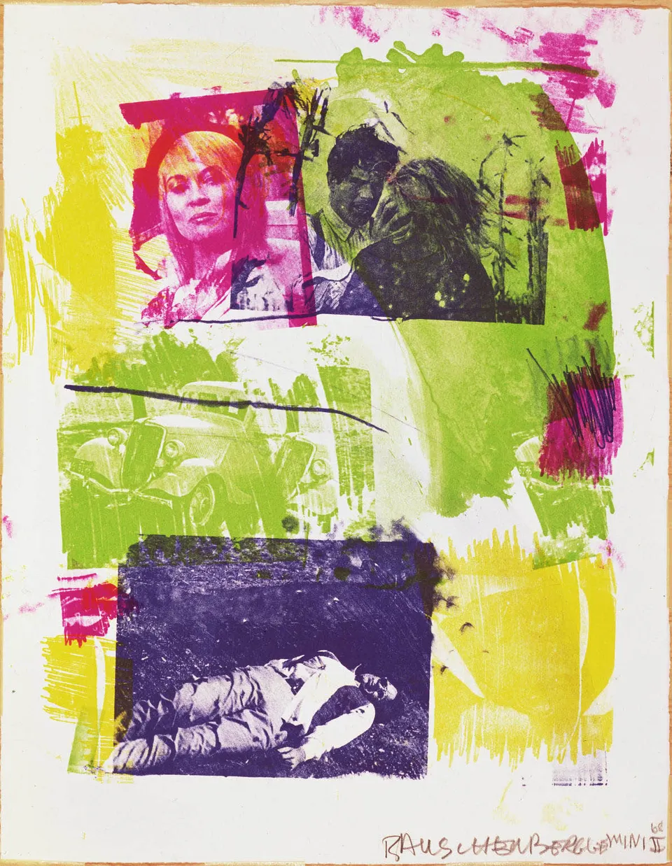 ROBERT RAUSCHENBERG, Storyline I (Reels [B+C])