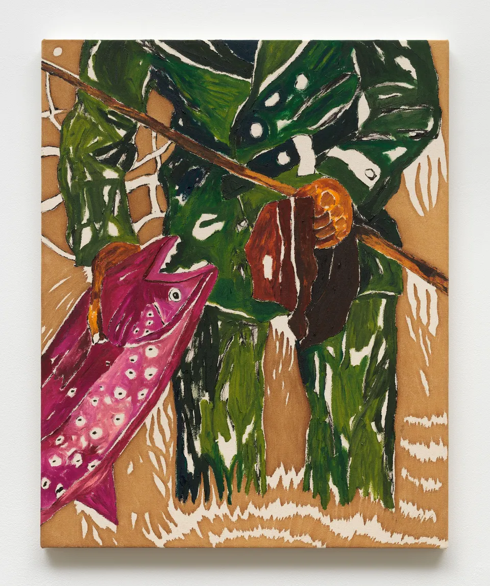 Chase Hall, Forked Fingers in Red Gills