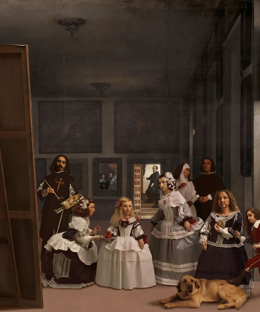Yasumasa Morimura, In praise of Velazquez: Distinguished ones in confinement