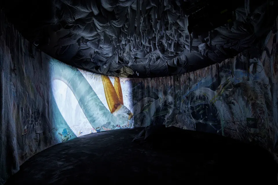 Laure Prouvost, Laure Prouvost. Above Front Tears Oui Float.