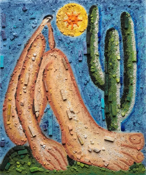 Vik Muniz, Metachrome: The Abaporu, after Tarsila