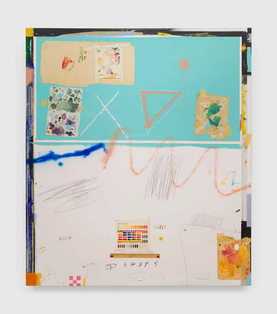 Raymond Saunders, Palette