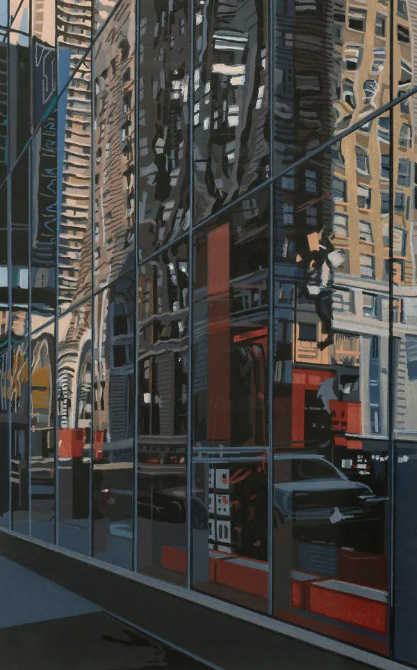RICHARD ESTES, Detail, Times Square
