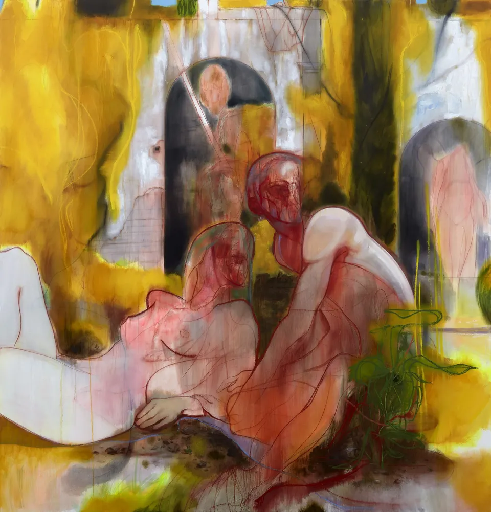 Nigel Cooke, Lovers in the Medici Garden
