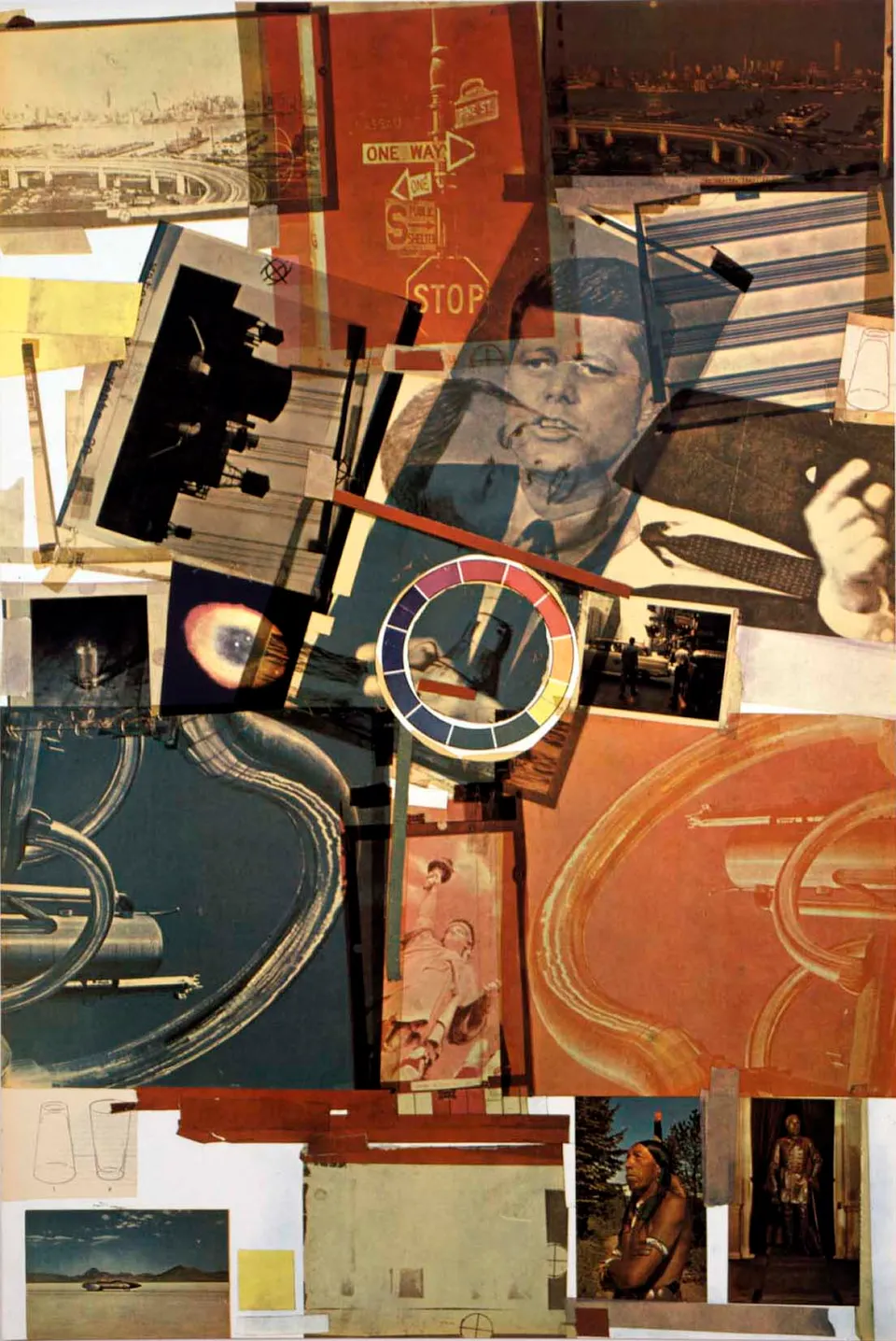 ROBERT RAUSCHENBERG, Poster for CORE (Congress of Racial Equality)