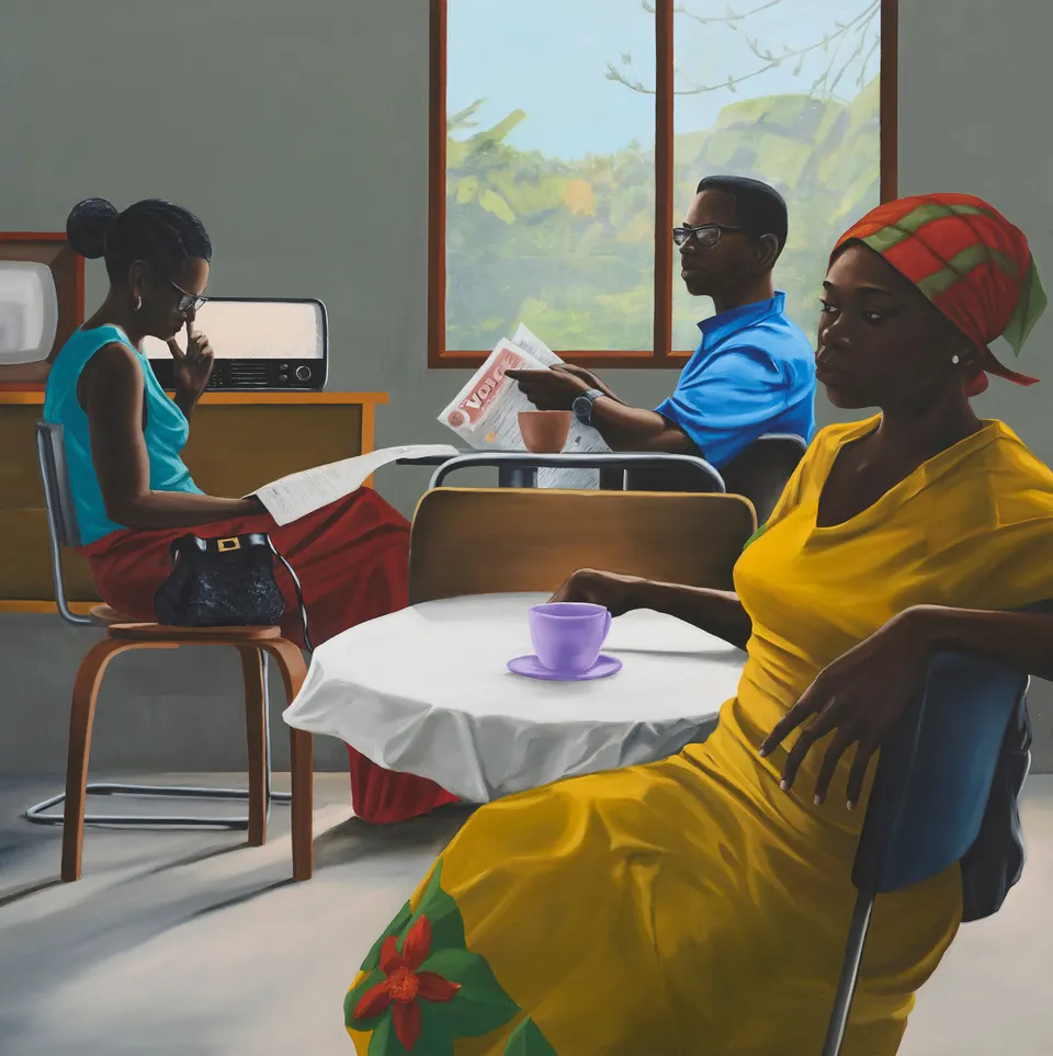 Peter Uka, The Café