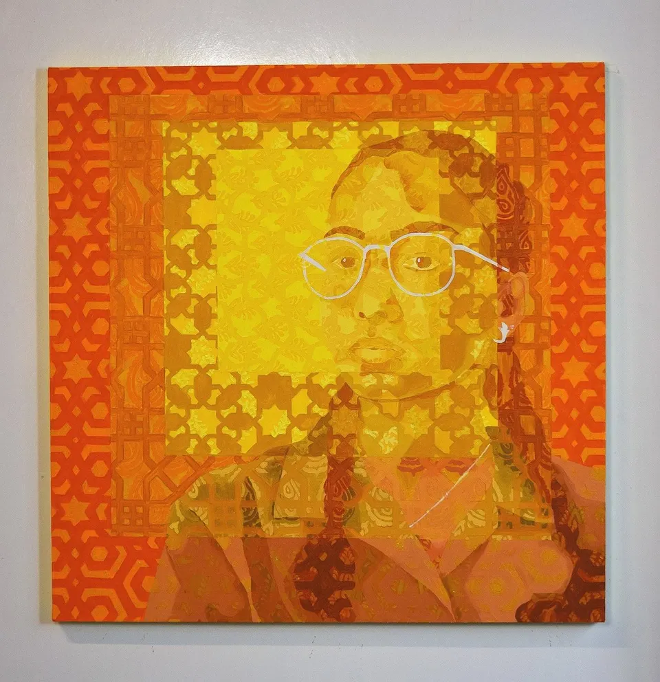 Monica Srivastava, Homage to the East (monochromatic) I