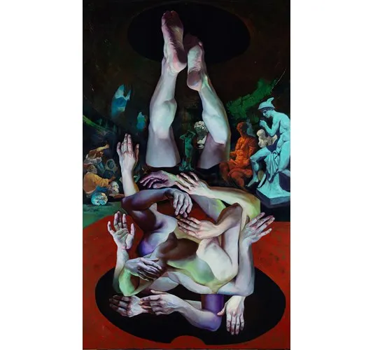 German Tellez, Study for a Fall
