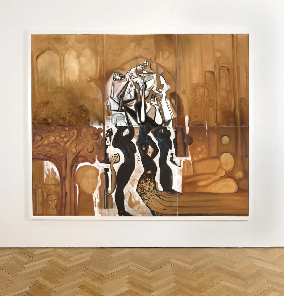 Ibrahim El-Salahi, Flamenco Dancers | Collection Sharjah Art Museum