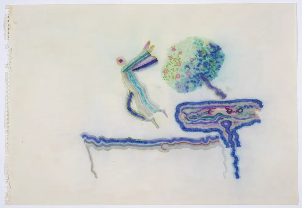 Ibrahim El-Salahi, Untitled