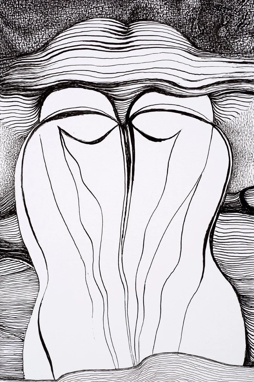 Ibrahim El-Salahi, Black and White Notebook