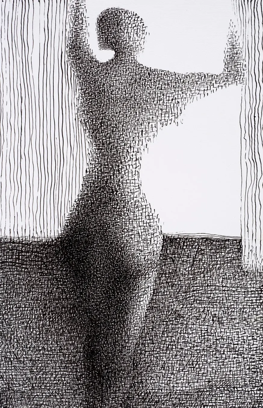 Ibrahim El-Salahi, Black and White Notebook